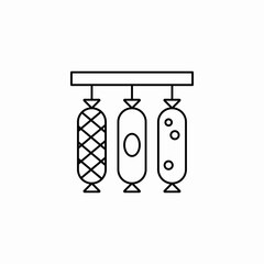 butcher section icon sign vector