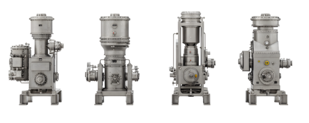 Detailed High-Quality Transparent-Background Four industrial food processo versatile design element, PNG cutout, ideal for marketing materials and advertising, professional graphics