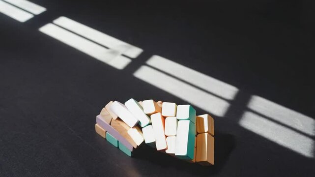 Jenga game.