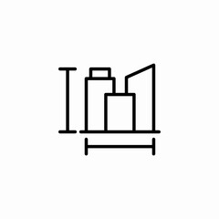 building mesures icon sign vector