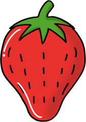 strawberry fruit v.1 png