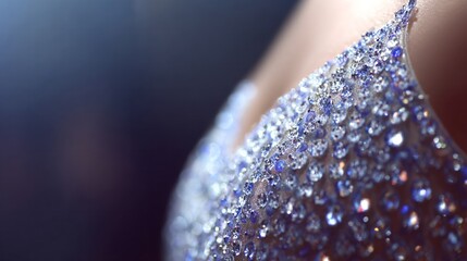 Sparkling sequin dress captures moonlit glamour, ideal for New Year's Eve elegance or the dazzling Diwali festival