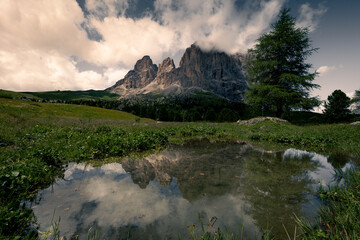lake in the mountains