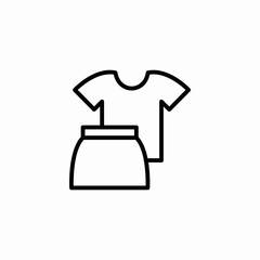 woman costume icon sign vector