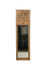 antique wooden door Vintage carved teak mirror, Furniture & Home Living, Furniture