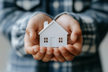 Holding the key to a first home with joy and excitement