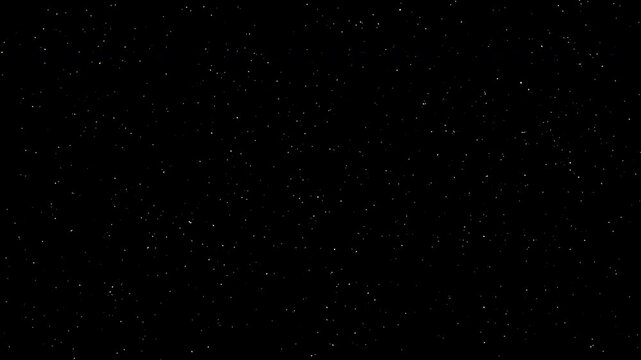 Silver glitter particles background or overlay animation with smooth fade-in effect, transparent background with alpha channel, for celebrations, weddings, luxury themes, or magical cinematic intros