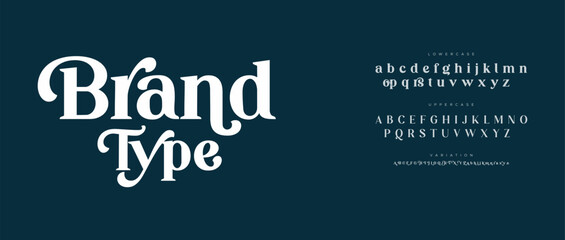 Minimal modern alphabet fonts. Typography minimalist neon urban digital fashion future creative logo font.