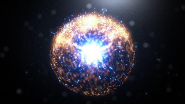 Spherical Logo v3 - Logo or Text Intro