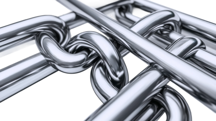 Network of Twisted Steel Tubes