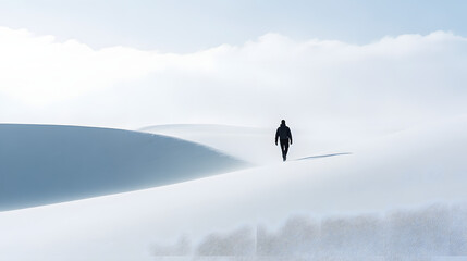 winter mountain landscape