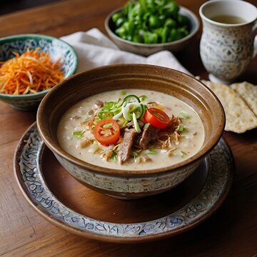Soto Betawi: Traditional Jakarta Beef Soup with Coconut Milk.