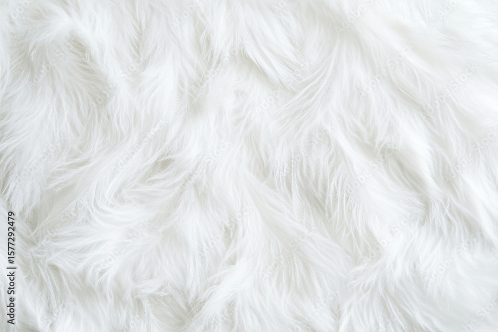 Poster soft white feather texture creating a serene atmosphere