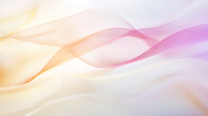 Obraz premium Abstract Color Canvas with Soft Wavy Lines and Undulating Gradient Texture