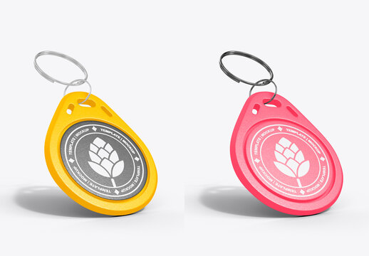 Key Tag Mockup