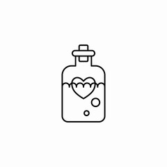 love elixir icon sign vector