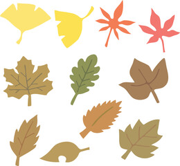 단풍잎_은행잎_낙엽_모음_나뭇잎_가을_추석_한가위