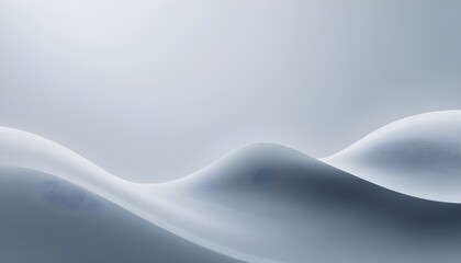 Subtle Abstract Gray Wave Curve Vector Background for Modern Design Concepts