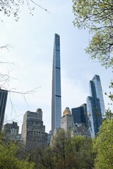 New York City Skyscrapers Views Central Park