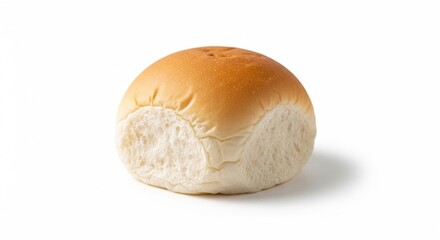 Eggs isolated on white background one brown and one white fresh raw chicken eggs with shells intact and cracked concept for healthy breakfast food organic object