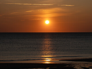Sonnenuntergang am Meer