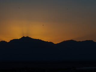 Sonnenuntergang am Meer