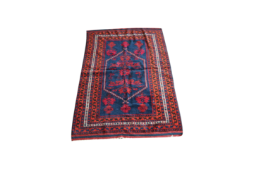 carpet with a carpet  Antique Turkish Rug