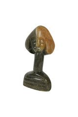 ancient egyptian god statue isolated Chirambadare, Green Shona Stone Sculpture