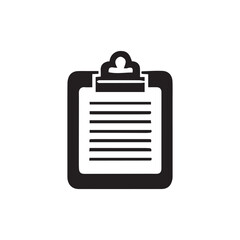 vector illustration of clipboard