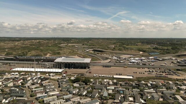 Aerial View of Circuit Zandvoort &ndash; Dutch Grand Prix Formula 1 Track