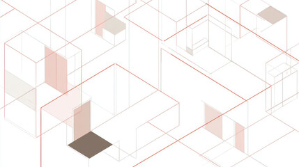 Fototapeta premium stunning background design for websites homepage featuring ultrathin lines and isometric structures