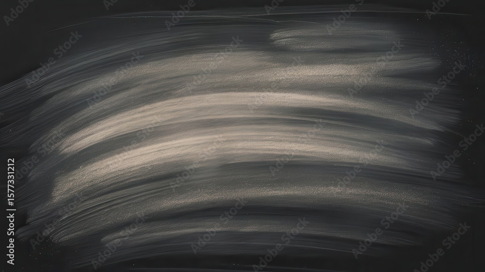 Poster delicate brushstrokes create an abstract dark and light textural background