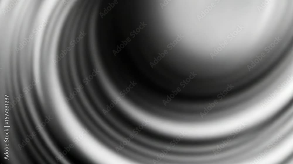 Aufkleber abstract swirling black and white vortex pattern dynamic visual background