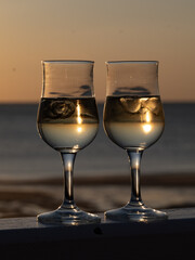 Sonnenuntergang am Meer