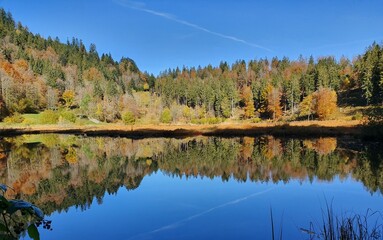 Nonnenmattweiher im südlichen Schwarzwald