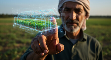 Smart Greenhouse Design Visualization