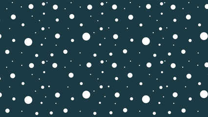 Playful white confetti dots vector background. Ideal for party invitations, holiday prints, and creative projects.