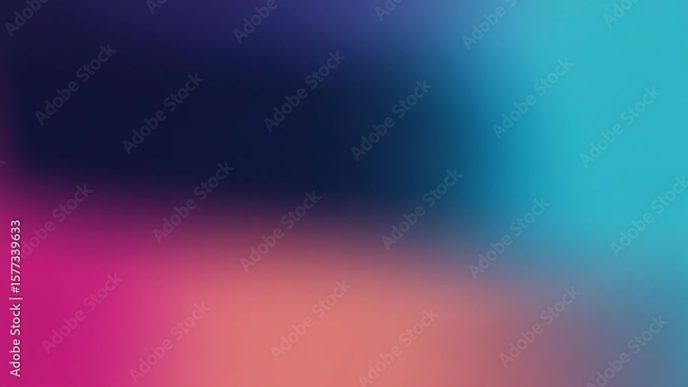 Poster abstract colorful blurred background with gradient hues for design use