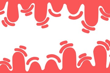 Red Wavy Abstract Background Pattern, colorful background