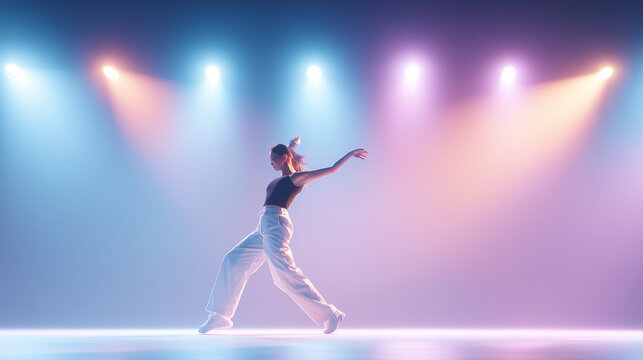 dancers on stage, young woman dancing on stage, kpop dancer, dancing girls in the club