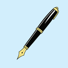 Naklejka premium Pen