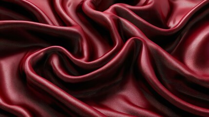 Obraz premium Rich maroon fabric texture