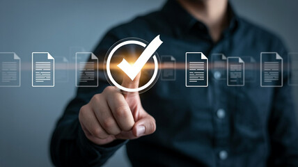 "Digital Approval: Touching the Future of Document Verification"