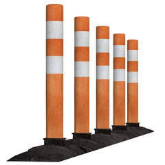 Traffic safety plastic