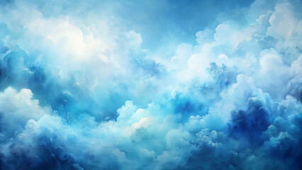 Abstract blue mist background, soft watercolor style with airy and cloudy effects.jpg