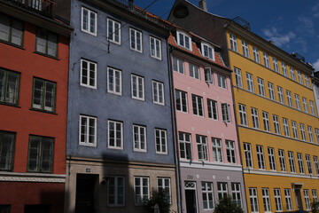 casa colorida rua dinamarca copenhagen