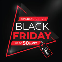 black friday vector graphic design. Black Friday Sale Banner: Modern Minimal Design with Typography. black friday vector graphic design. vector illustration.