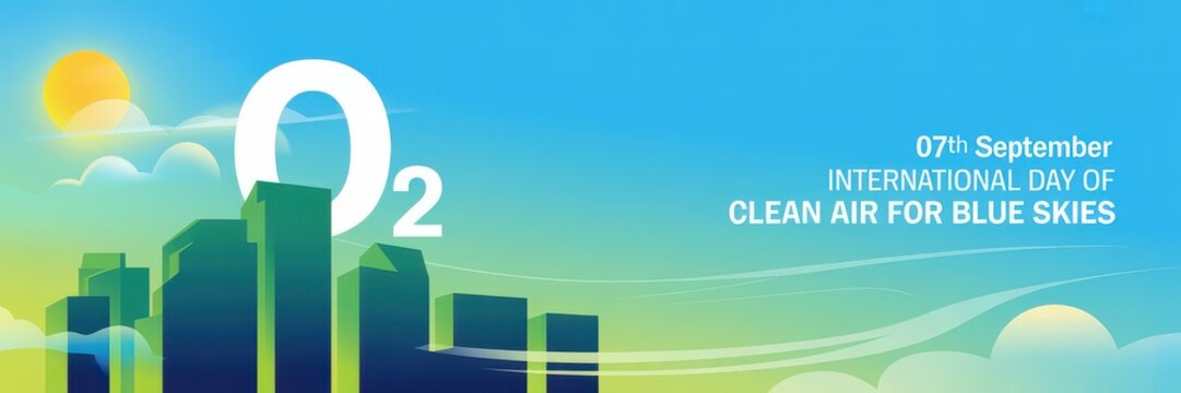 International day of clean air for blue skies on september 7th
