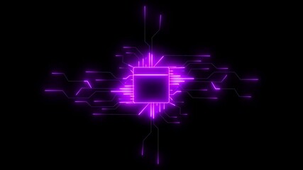 Futuristic Fingerprint Scan Digital Security Tunnel. animated barcode or QR code scanner, QR code scanner animation, - Powered by Adobe