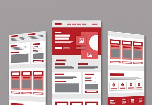 Website Wireframe Design Templates